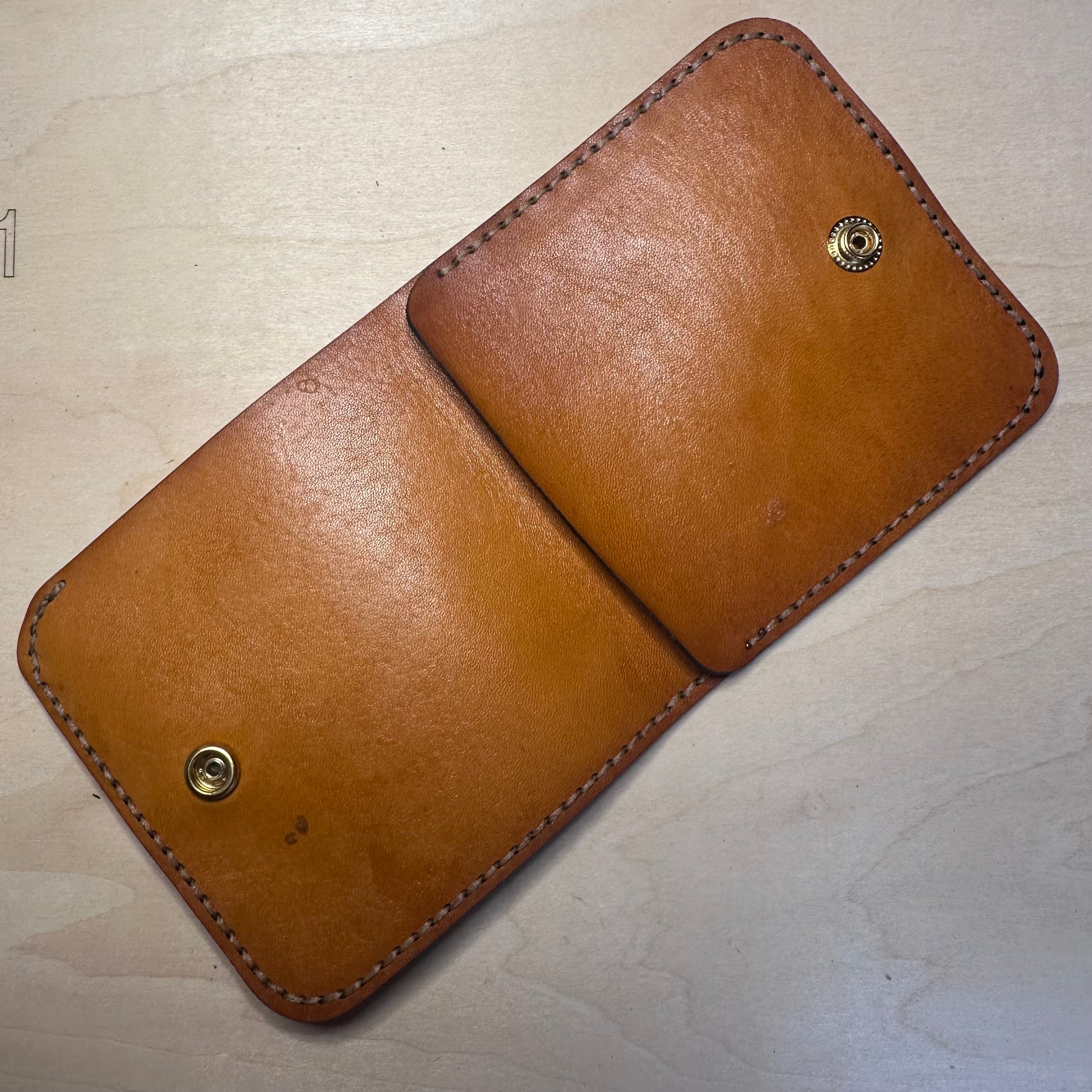 Little Takeover Leather Wallet - Believe A Little Bit Longer