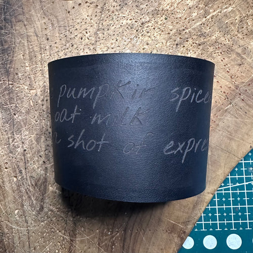 Personalised Coffee Cup Sleeve